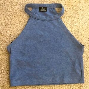 Blue Zara Crop Top Size S